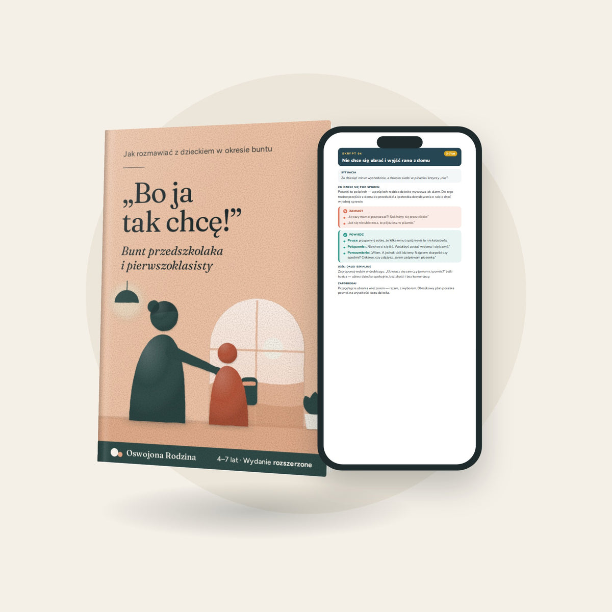 „Bo ja tak chcę!” — e-book na telefonie: przykładowy skrypt rozmowy