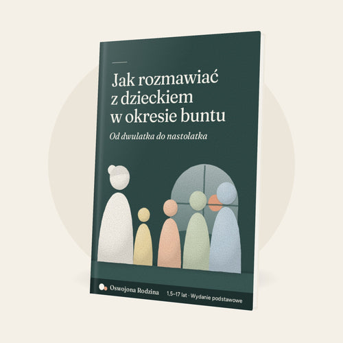 „Jak rozmawiać z dzieckiem w okresie buntu” — okładka e-booka, wydanie Podstawowe