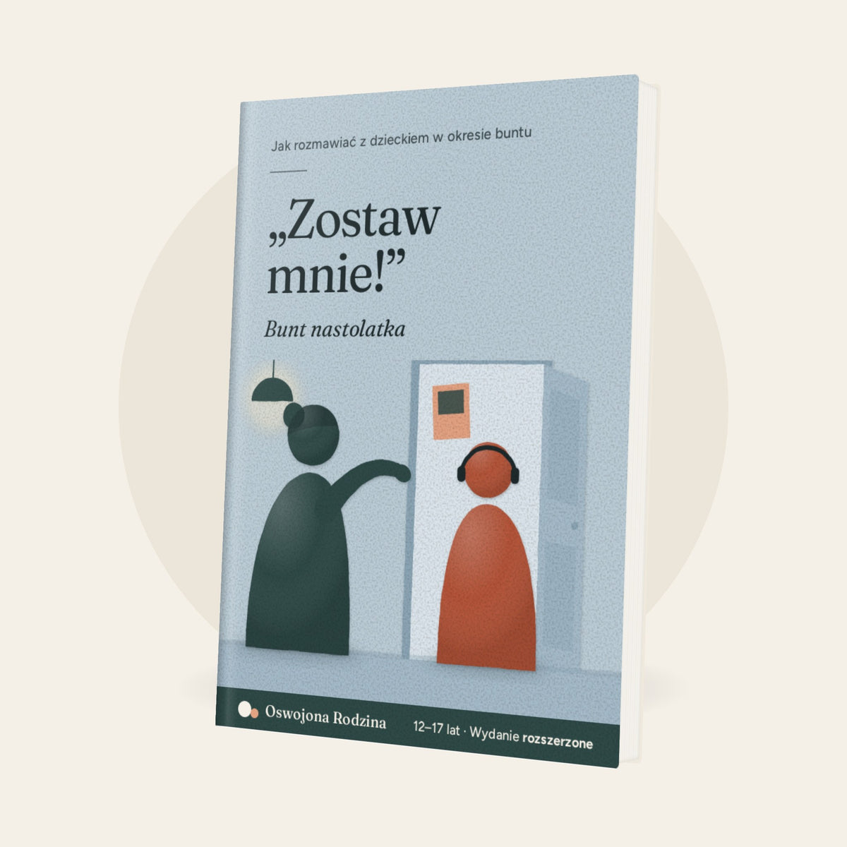 „Zostaw mnie!” — okładka e-booka, wydanie Rozszerzone